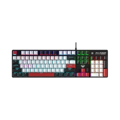 Bàn phím cơ AULA S500 (Phiên bản Đen + trắng + đỏ/ Red switch)