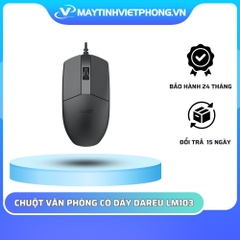 CHUỘT CHƠI GAME DAREU LM103 BLACK (USB/ĐEN)