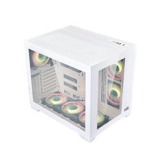 VỎ CASE MIK LV12 - WHITE (ATX/ MÀU TRẮNG)