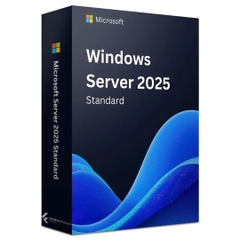 Phần mềm Windows Server Standard 2025 64Bit English 1pk DSP OEI DVD 16 Core EP2-25187