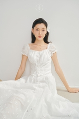 Set Cotton Chic Blanc