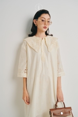 Đầm Elegant Ruffle Cotton