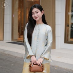 BÀ BA HẠ AN (Áo Xanh Xám - Quần Vàng)