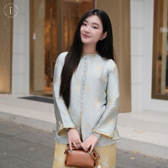 BÀ BA HẠ AN (Áo Xanh Xám - Quần Vàng)