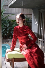 ÁO DÀI HỒNG DIỆP
