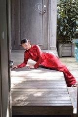 ÁO DÀI HỒNG DIỆP