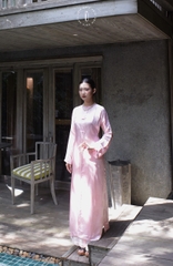 ÁO DÀI TƠ HỒNG