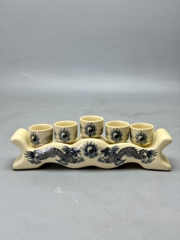 Set Vip đồ thờ họa tiết rồng gốm Chu đậu truyền thống