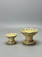 Set Vip đồ thờ họa tiết rồng gốm Chu đậu truyền thống