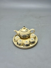 Set Vip đồ thờ họa tiết rồng gốm Chu đậu truyền thống