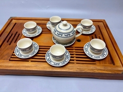 Bộ ấm chén chim lạc bé truyền thống Chu Đậu