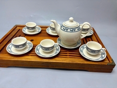 Bộ ấm chén chim lạc truyền thống Chu Đậu