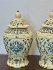 Chóe hoa dây truyền thống gốm Chu Đậu