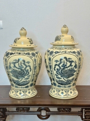 Chóe tứ linh truyền thống gốm Chu Đậu