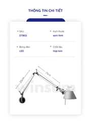 Đèn tường Tolomeo