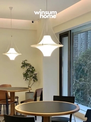 Đèn thả trần LOKKI chao acrylic phong cách trung cổ, trang trí nhà, cửa hàng DPB07