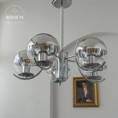 Đèn Chùm Bắc Âu phong cách Bauhaus chụp thủy tinh sang trọng - DCB01