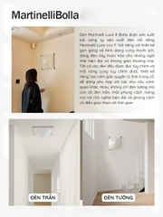 Đèn tường, đèn trần acrylic hình giọt nước, đèn nghệ thuật Bolla trang trí nhà cửa, studio,..- DTB04