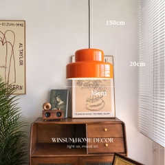 Đèn treo thả bàn ăn ORANGE LAMP trang trí nhà phong cách Bắc Âu - DPB09