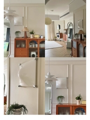 Đèn tường, đèn trần acrylic hình giọt nước, đèn nghệ thuật Bolla trang trí nhà cửa, studio,..- DTB04