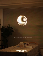 Đèn thả trần Verpan moon, có thể chỉnh dáng 360 độ