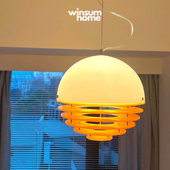 Đèn thả trần sunset hiệu ứng mặt trời lặn trang trí nhà cửa