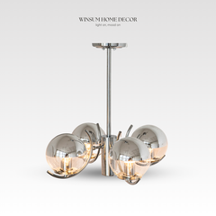 Đèn Chùm Bắc Âu phong cách Bauhaus chụp thủy tinh sang trọng - DCB01