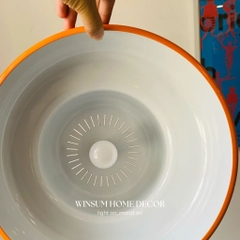 Đèn treo thả bàn ăn ORANGE LAMP trang trí nhà phong cách Bắc Âu - DPB09