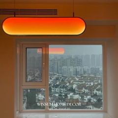 Đèn hoàng hôn SUNSET LIGHT, đèn thả trần trang trí nhà, cửa tiệm phong cách hiện đại