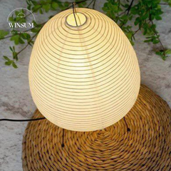 Đèn đặt bàn AKARI phong cách Nhật Bản, chất liệu giấy gạo cao cấp -  DBA01