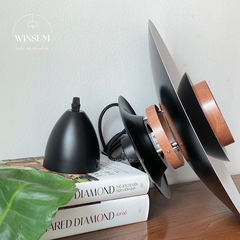 Đèn thả trần PH5 màu đen trang trí nhà hàng, bàn ăn, phòng khách bóng đèn Led 12W - 3 chế độ sáng