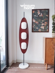 Đèn sàn Surfboard trang trí nhà kiểu cổ điển, điều chỉnh ánh sáng bằng remote - DSA01