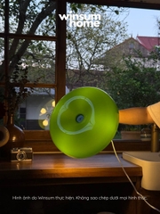 Đèn bàn Nesso màu xanh lá, đèn để bàn dáng nấm trang trí nhà - winsum home