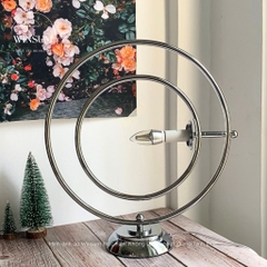 Đèn ngủ hình sao thổ Saturn lamp , chao đèn thủy tinh, điều chỉnh ánh sáng