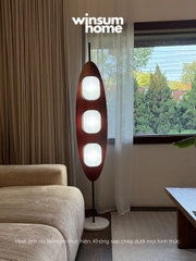 Đèn sàn Surfboard trang trí nhà kiểu cổ điển, điều chỉnh ánh sáng bằng remote - DSA01