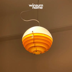 Đèn thả trần sunset hiệu ứng mặt trời lặn trang trí nhà cửa