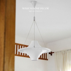 Đèn thả trần LOKKI chao acrylic phong cách trung cổ, trang trí nhà, cửa hàng - DPB07