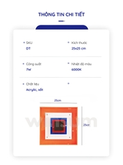 Đèn tường KVADRILLE phong cách Memphis