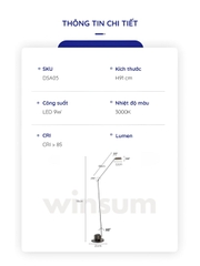 Đèn sàn Lumina Dalphine