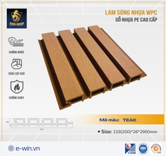 Lam 4 sóng nhựa WPC