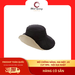 Mũ Chống Nắng, Hai Mặt, UV Cut 99% - Nội địa Nhật