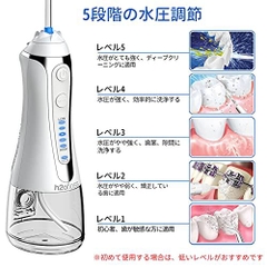 Máy Tăm Nước Công Nghệ Sóng Âm H2oFloss HF6J