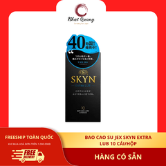 Bao cao su Jex Skyn Extra Lub 10 cái/hộp