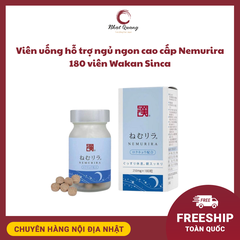 Viên uống Cao Cấp Hỗ Trợ Ngủ Ngon Nemurira Wakan Sinca Nhật Bản