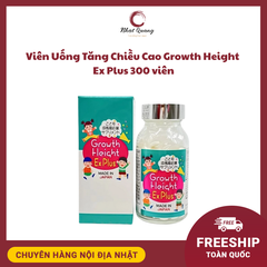 Viên Uống Tăng Chiều Cao Growth Height Ex Plus (300 viên)