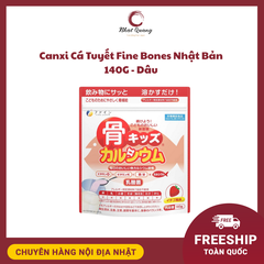 Canxi Cá Tuyết Fine Bones Nhật Bản 140G
