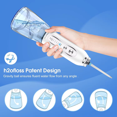 Máy Tăm Nước Công Nghệ Sóng Âm H2oFloss HF6J
