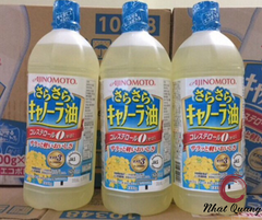 Dầu Ăn Hạt Cải Ajinomoto 1 Lít, nội địa Nhật
