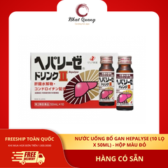 Nước Uống Bổ Gan Hepalyse (10 lọ x 50ml)