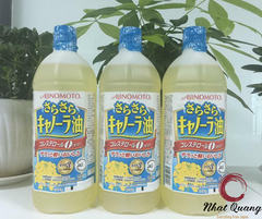 Dầu Ăn Hạt Cải Ajinomoto 1 Lít, nội địa Nhật